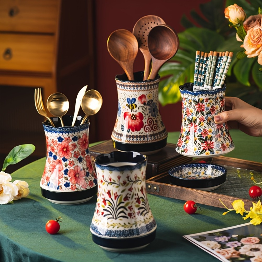 Chopstick Rest Ceramic - Poggiacucchiaio e Poggiabacchette in Stile Polacco,