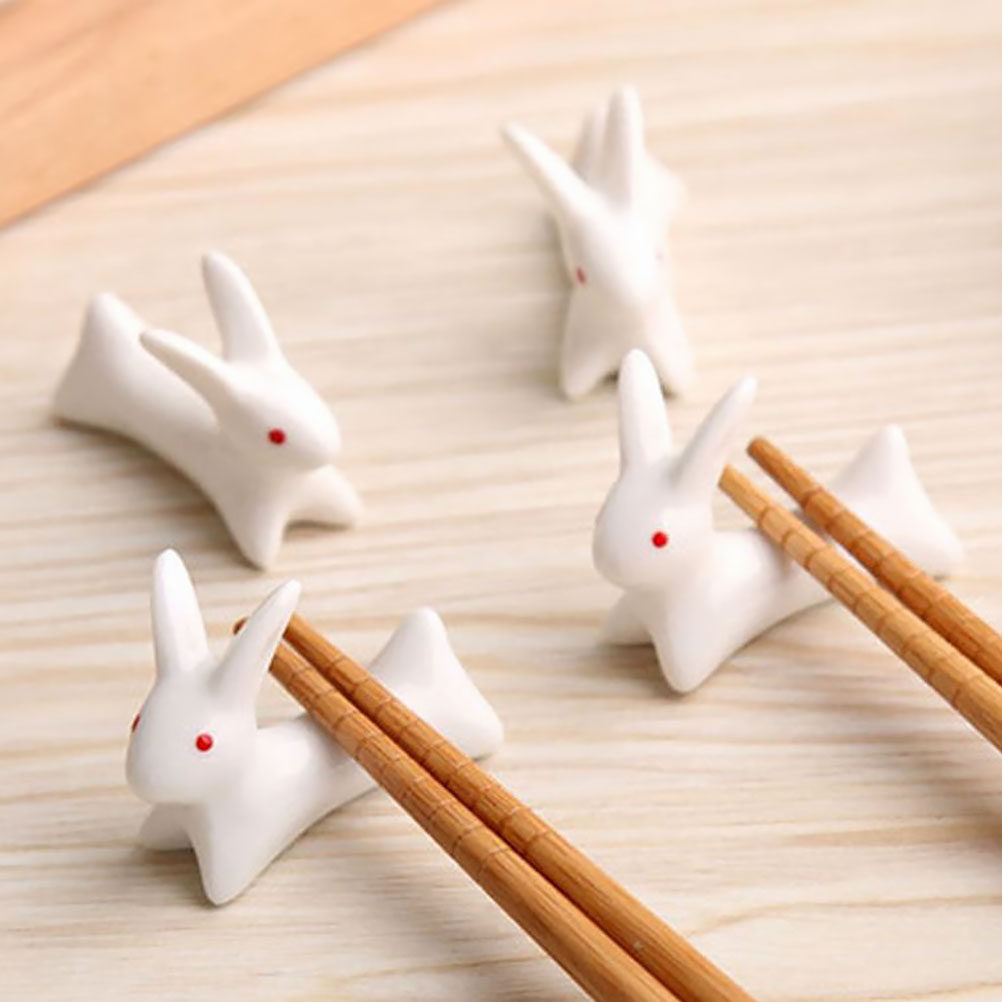 Chopstick Rest Ceramic - Set di 10 Poggiacoltelli in Ceramica