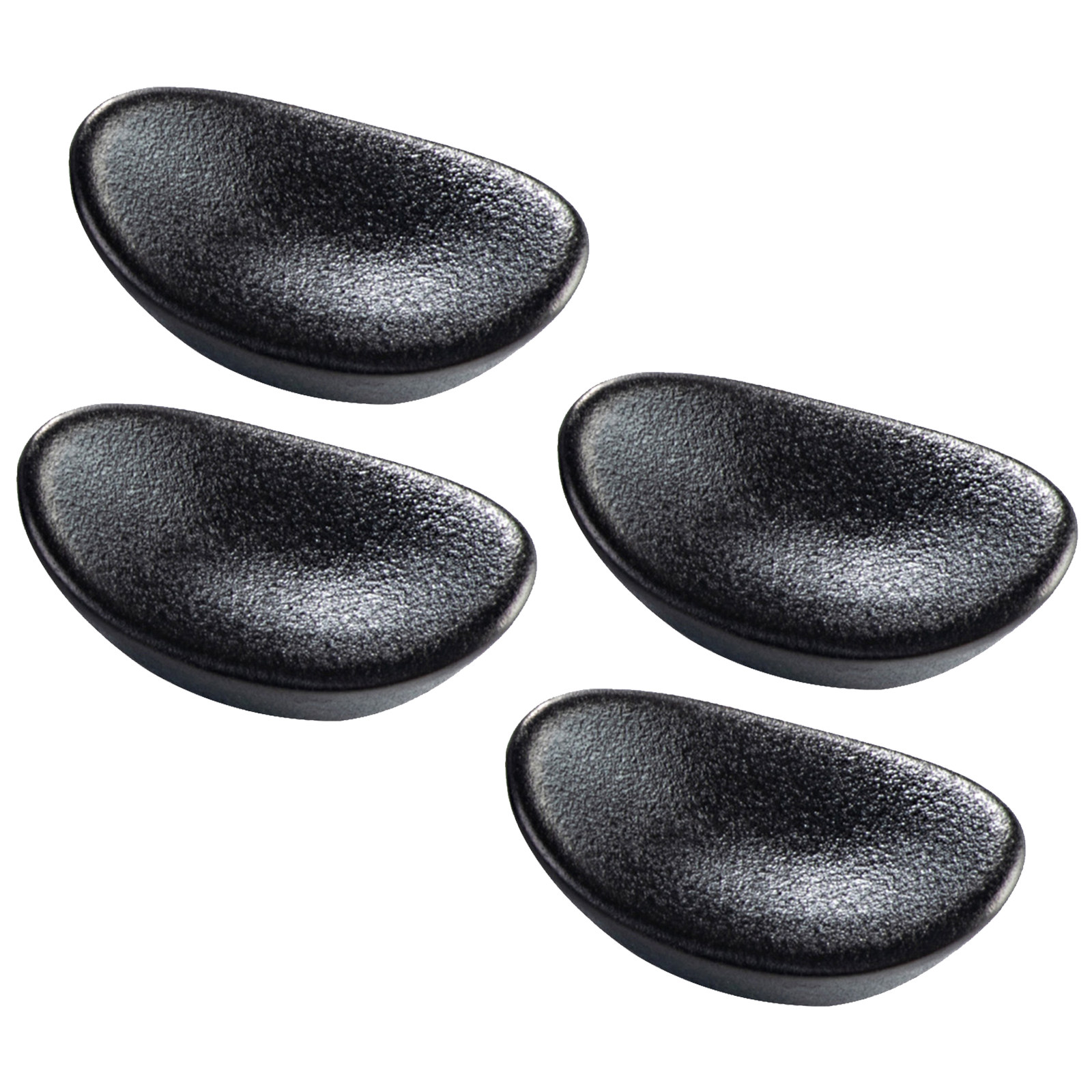 Chopstick Rest Ceramic - 4 Pezzi Supporto per Bacchette, Cucchiaio