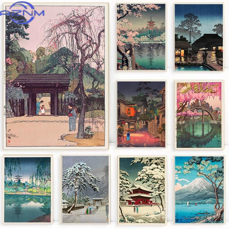 AZNM Poster retrò Ukiyo-e trad - Japanese Traditional Lifestyle recensione e prezzo