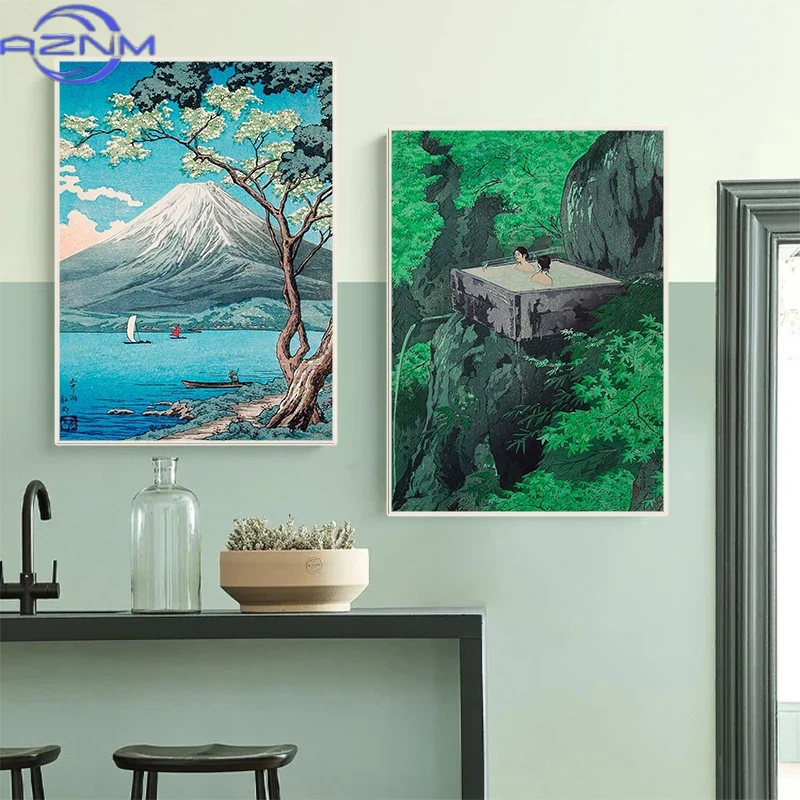 AZNM Poster retrò Ukiyo-e trad - Japanese Traditional Lifestyle recensione e prezzo