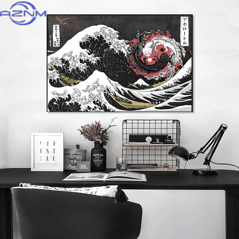 AZNM Quadro su tela Grande Ond - Japanese Traditional Lifestyle recensione e prezzo