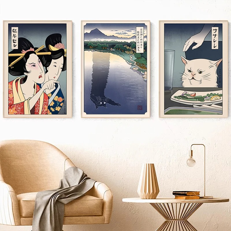 Stile giapponese Ukiyoe Poster - Japanese Lifestyle At Home recensione e prezzo